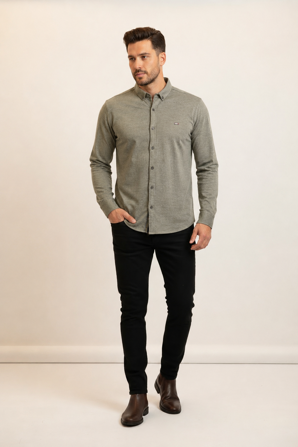LONG SLVEVE DRESS SHIRTS