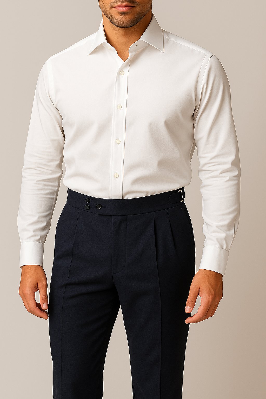 The Casablanca Pleated Trouser
