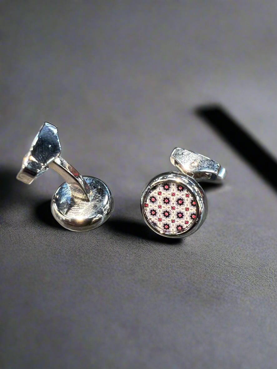 Vercini Multi-Tone Elegance Cufflinks – Sophisticated Accents in Every Shade