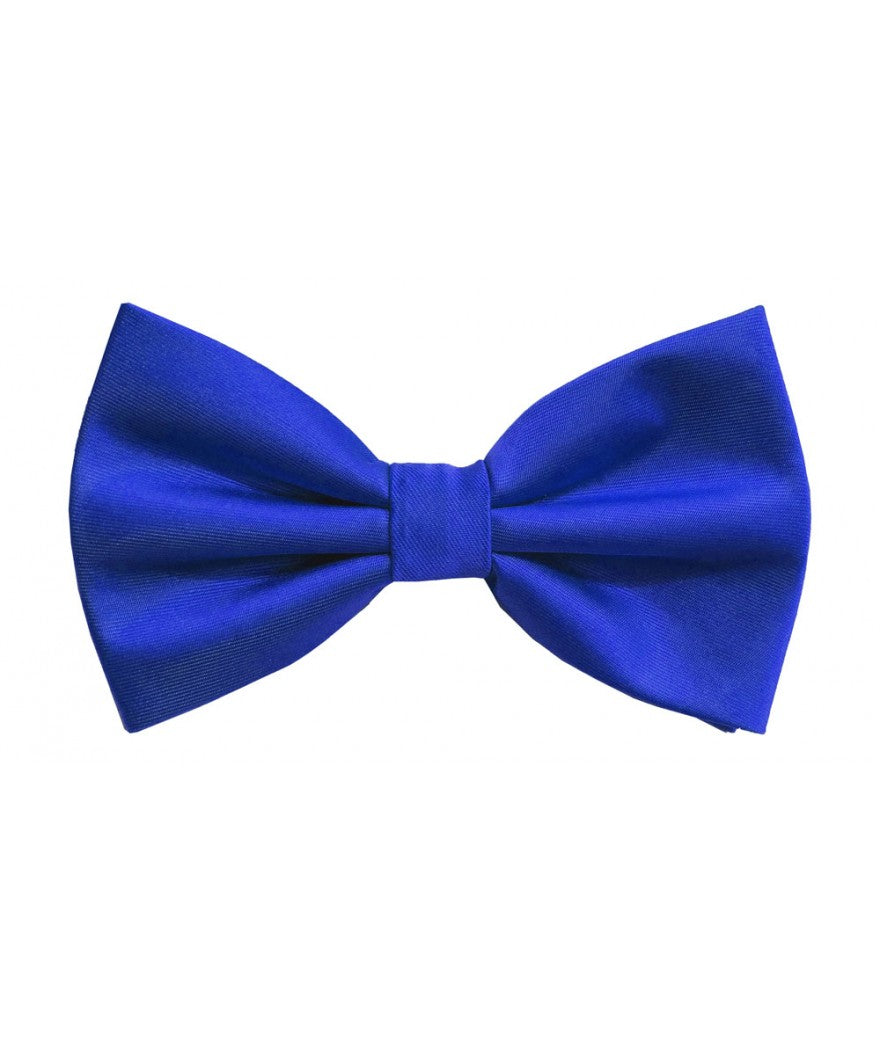 Solid Pre-Tied Bow Ties & Hankies