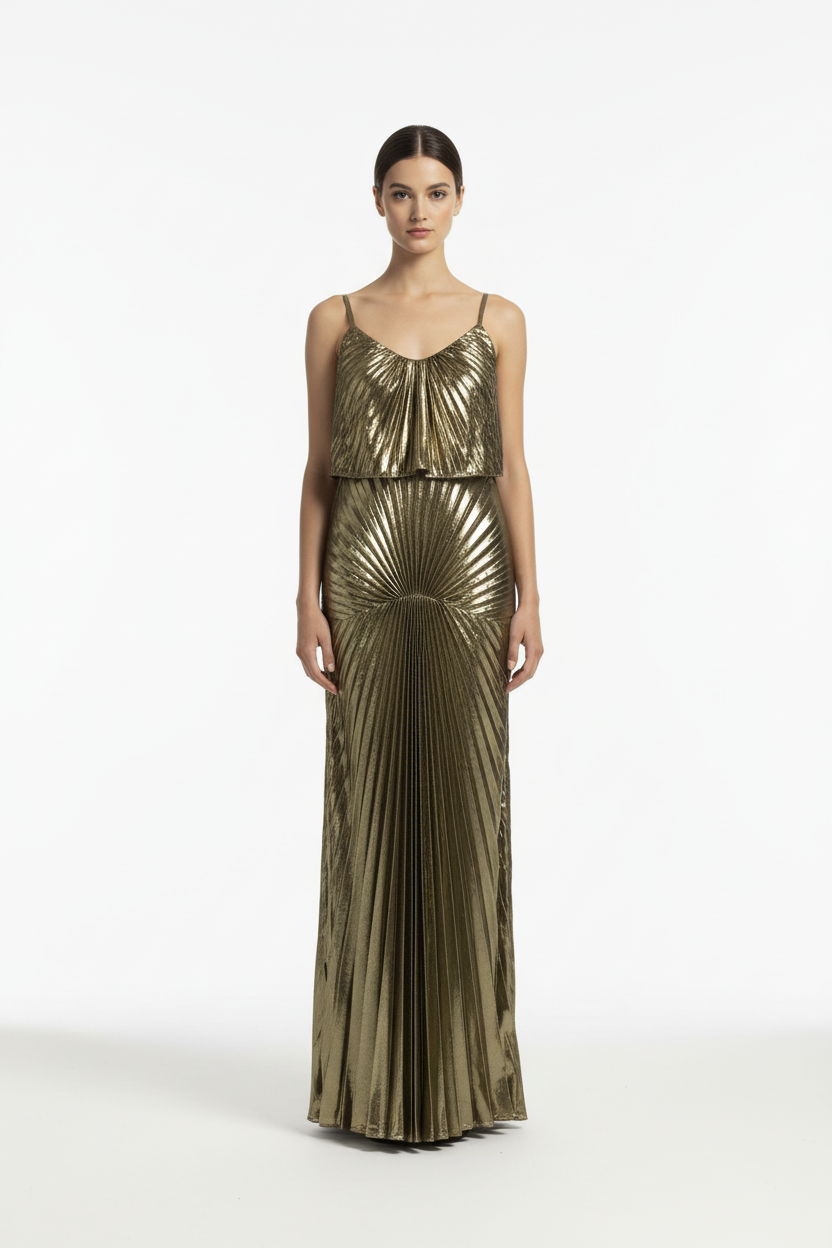 GOLDEN ECLIPSE DRESS