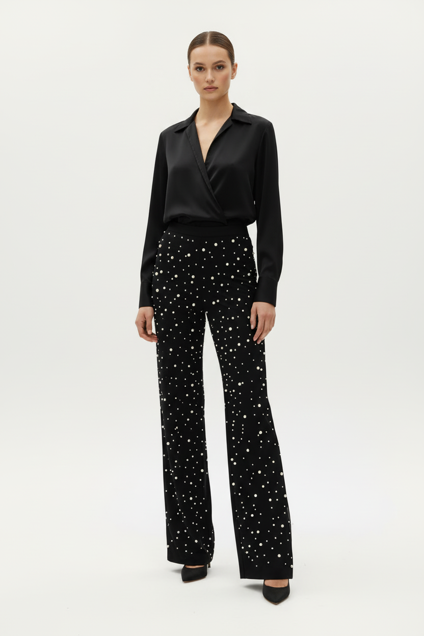 PEARL MESH PANTS
