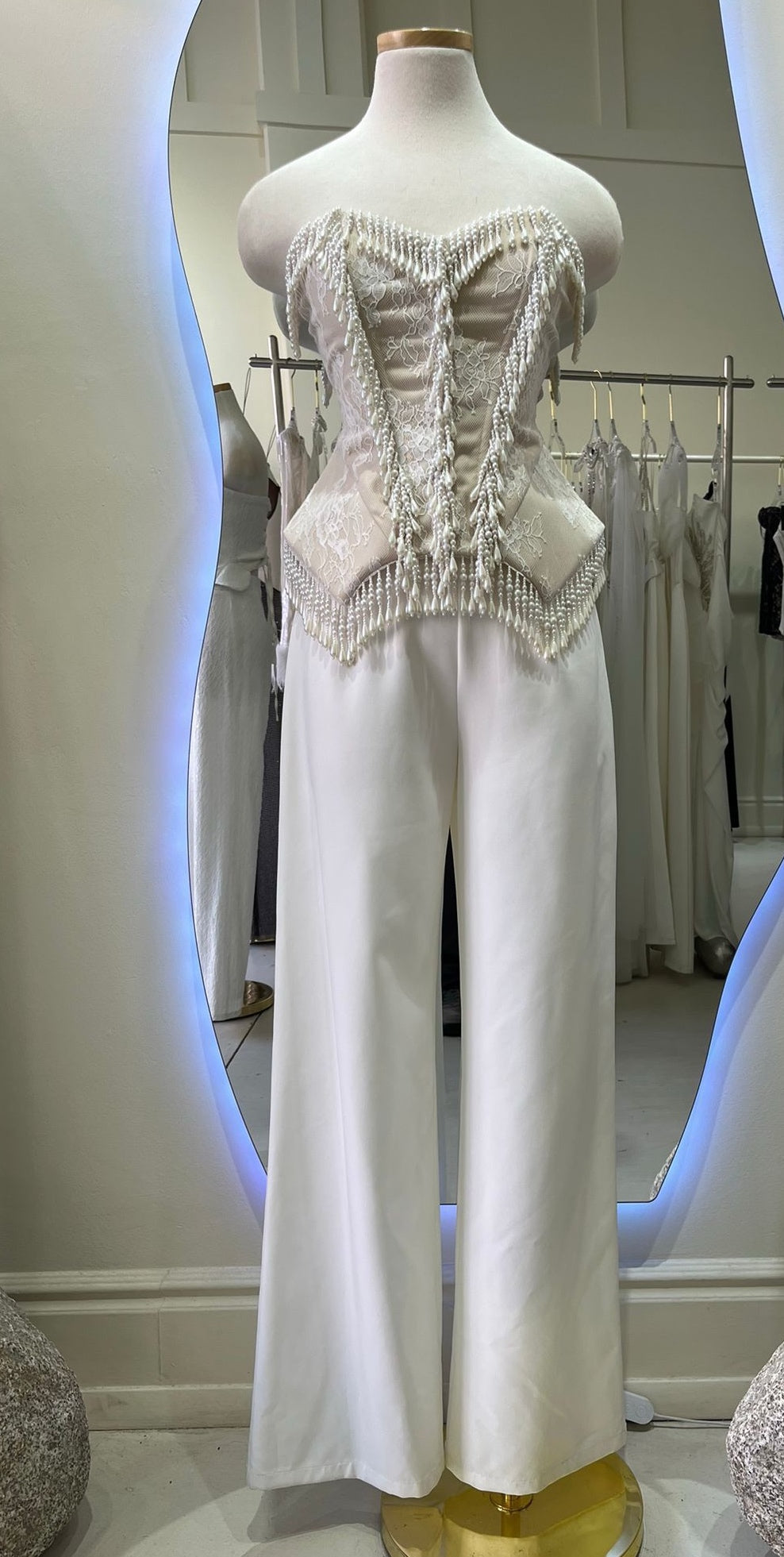Embracing elegance with a mischievous glint, the Ekaterina Corset SET