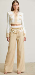 CHIC TWO PIECE HIGH WAISTED SET