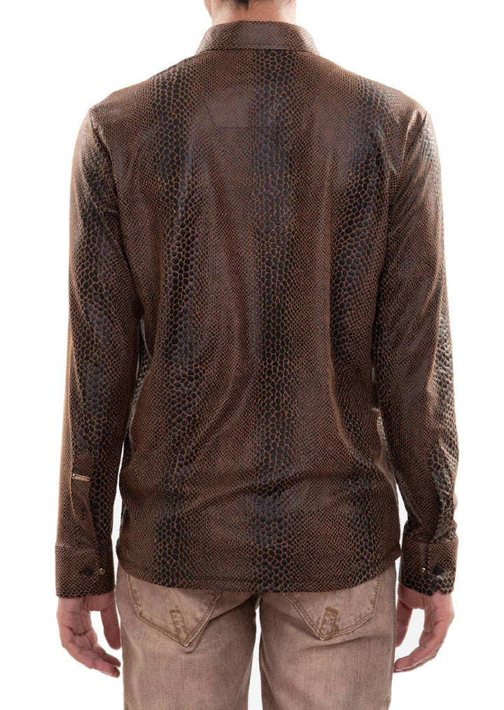 BROWN SNAKE SKIN