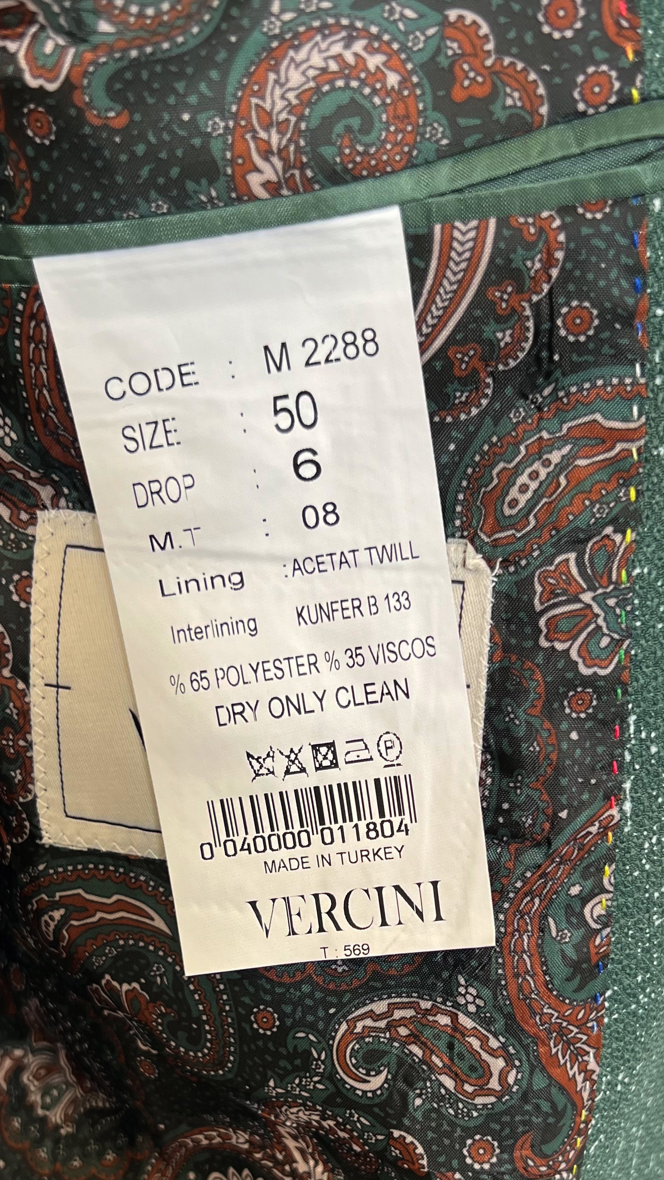 Vercini Premium Textured Elegance Blazer