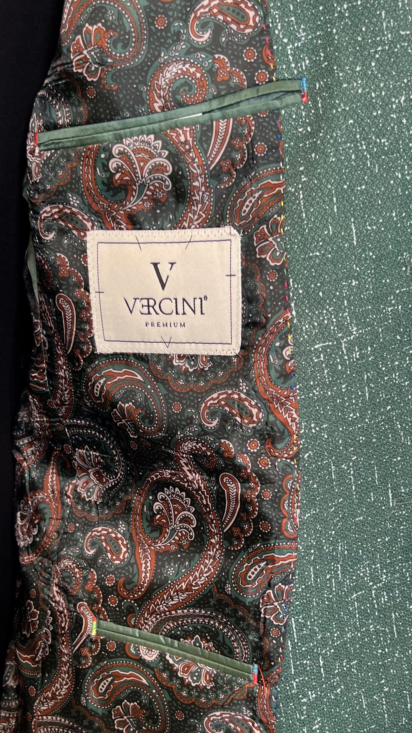 Vercini Premium Textured Elegance Blazer