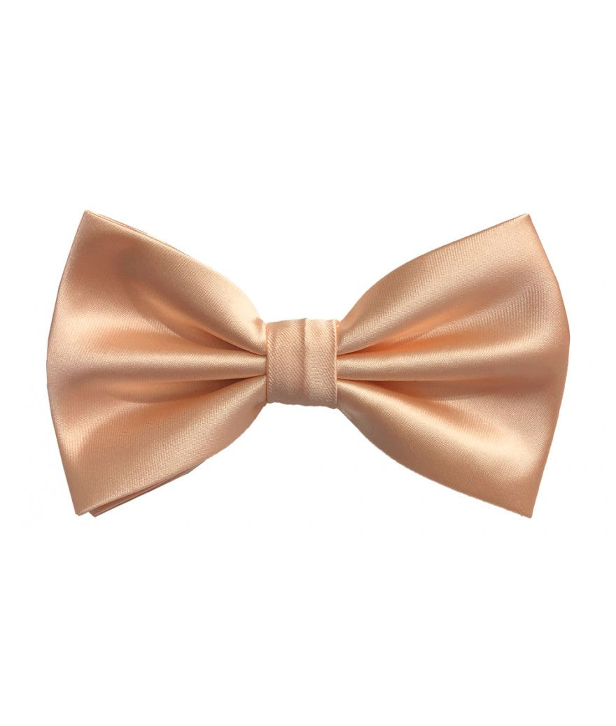 Solid Pre-Tied Bow Ties & Hankies