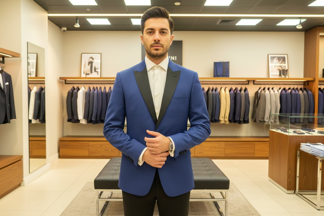 Timeless Burgundy Classic Tuxedo – Fine Elegance & Sophistication