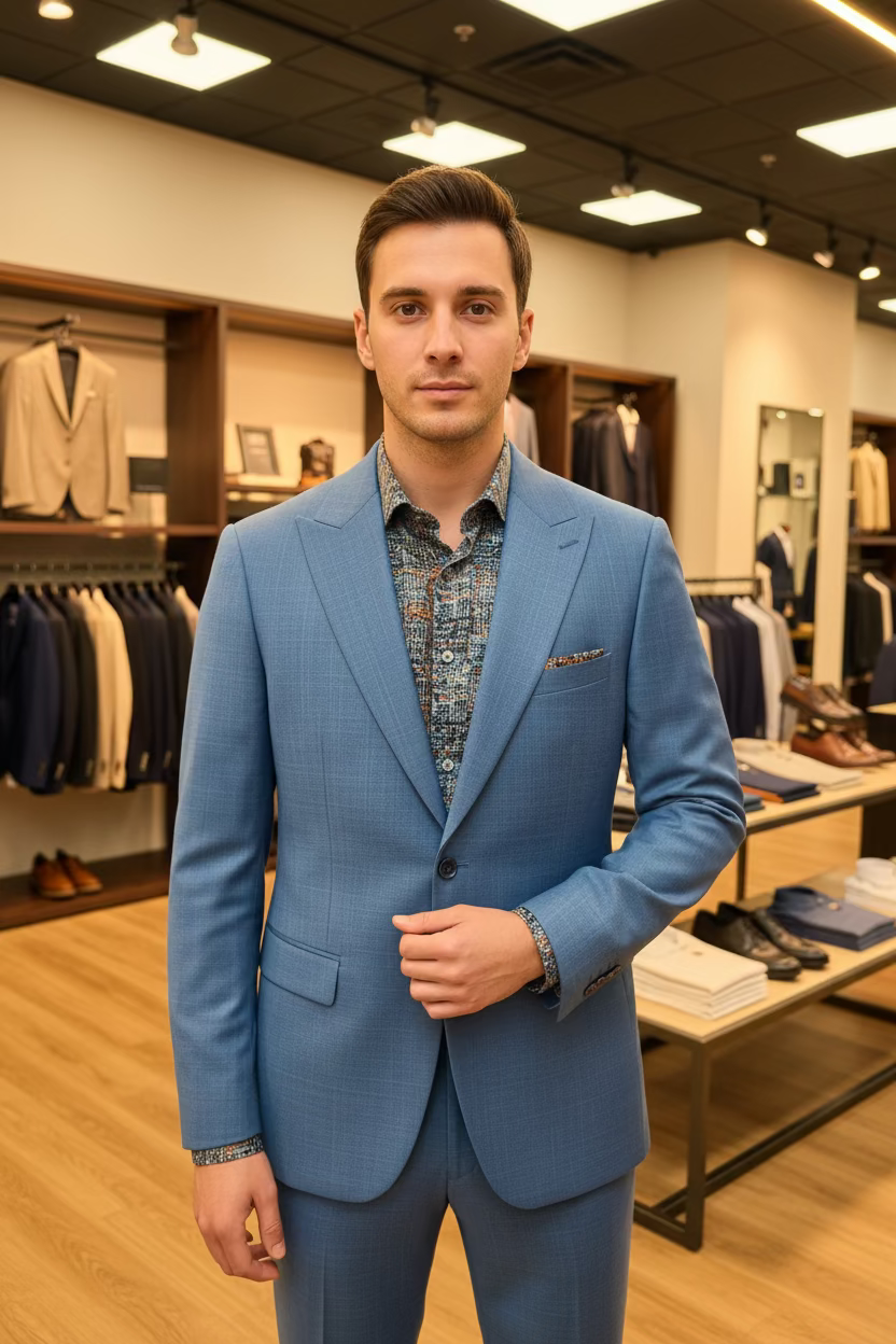 Vercini Versatile Vogue 2 Piece Men's Suit