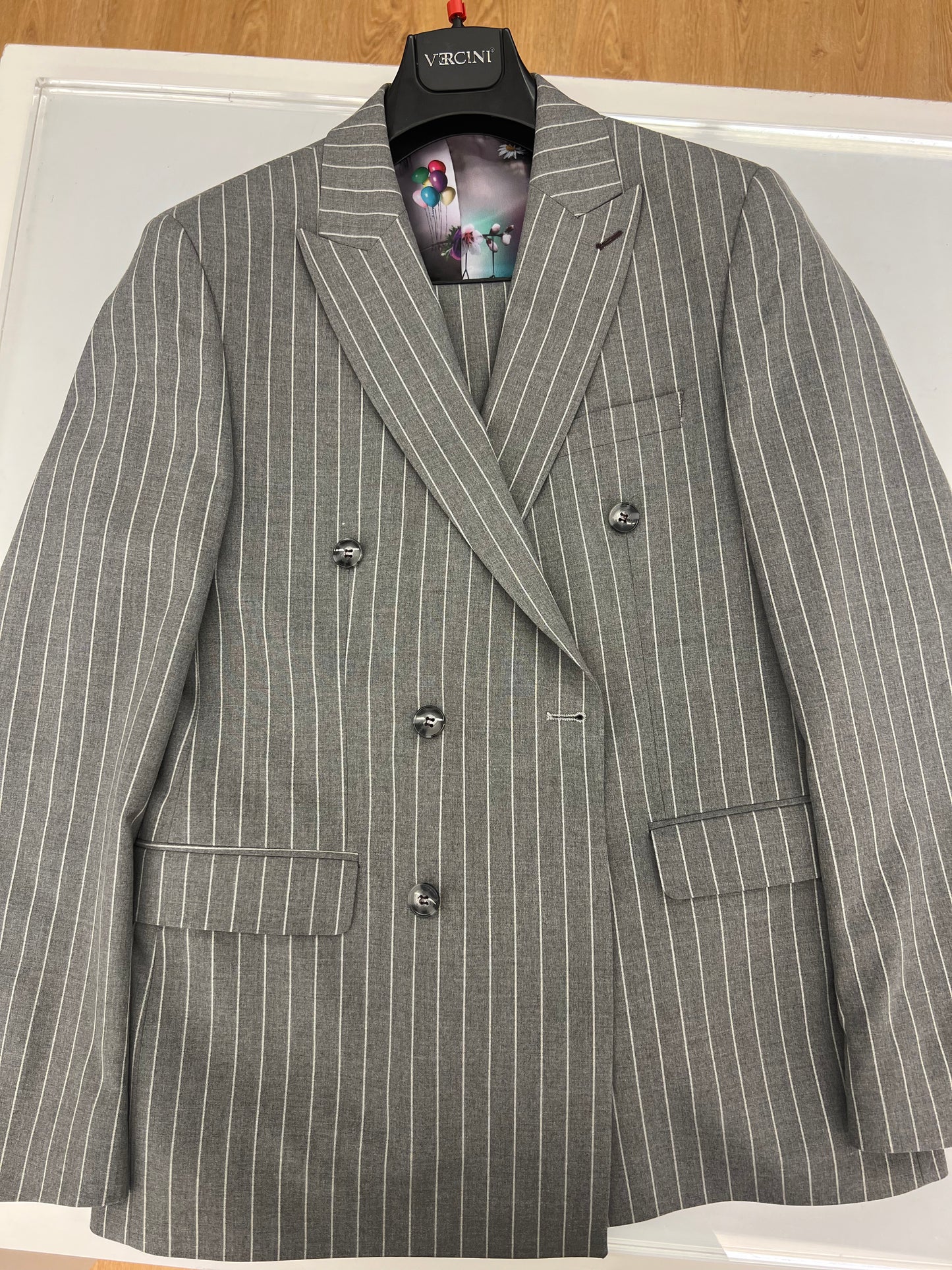 Vercini Double Breasted Suit
