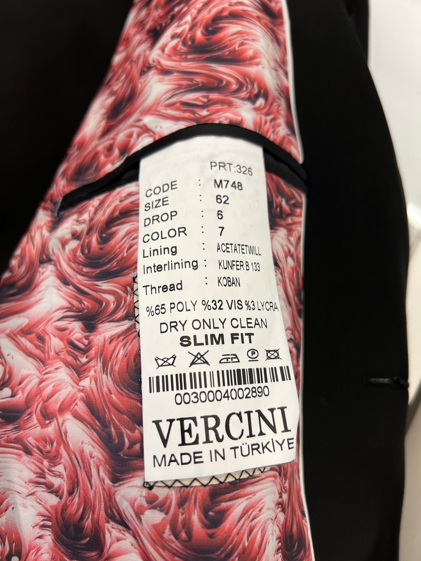 Vercini 3 Piece Suit Class Casual Vercini Collection Vercini