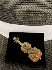 Classic Violin Lapel Pin