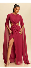 LD10772 LONG DRESS OPEN IN SIDE