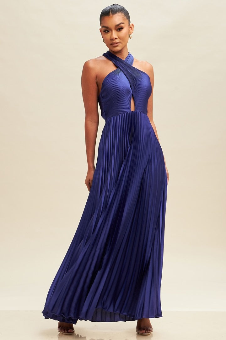Long Dress Cross in the back