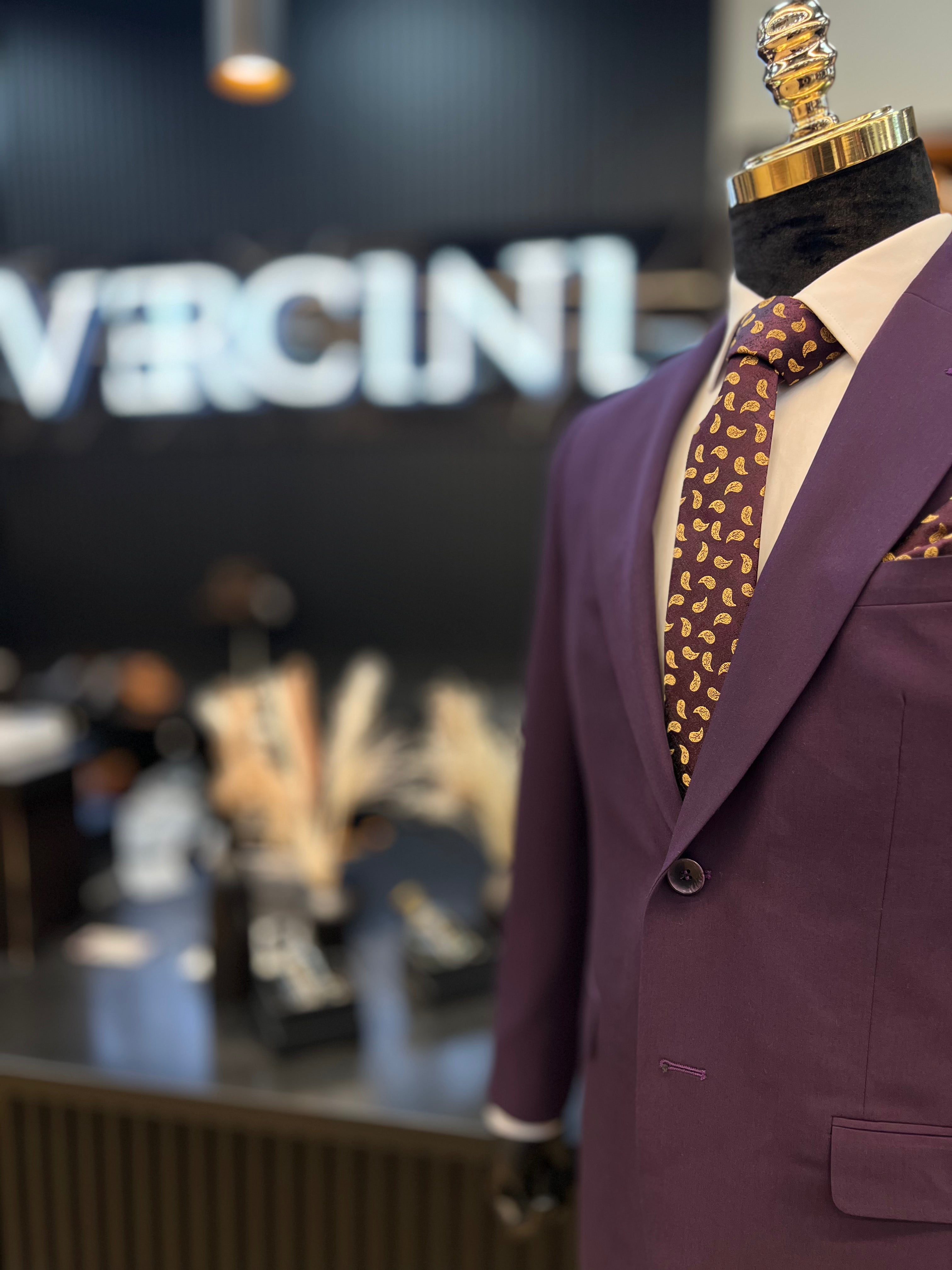 Modern Stretch Two-Piece Suit