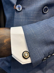 Vercini Multi-Tone Elegance Cufflinks – Sophisticated Accents in Every Shade