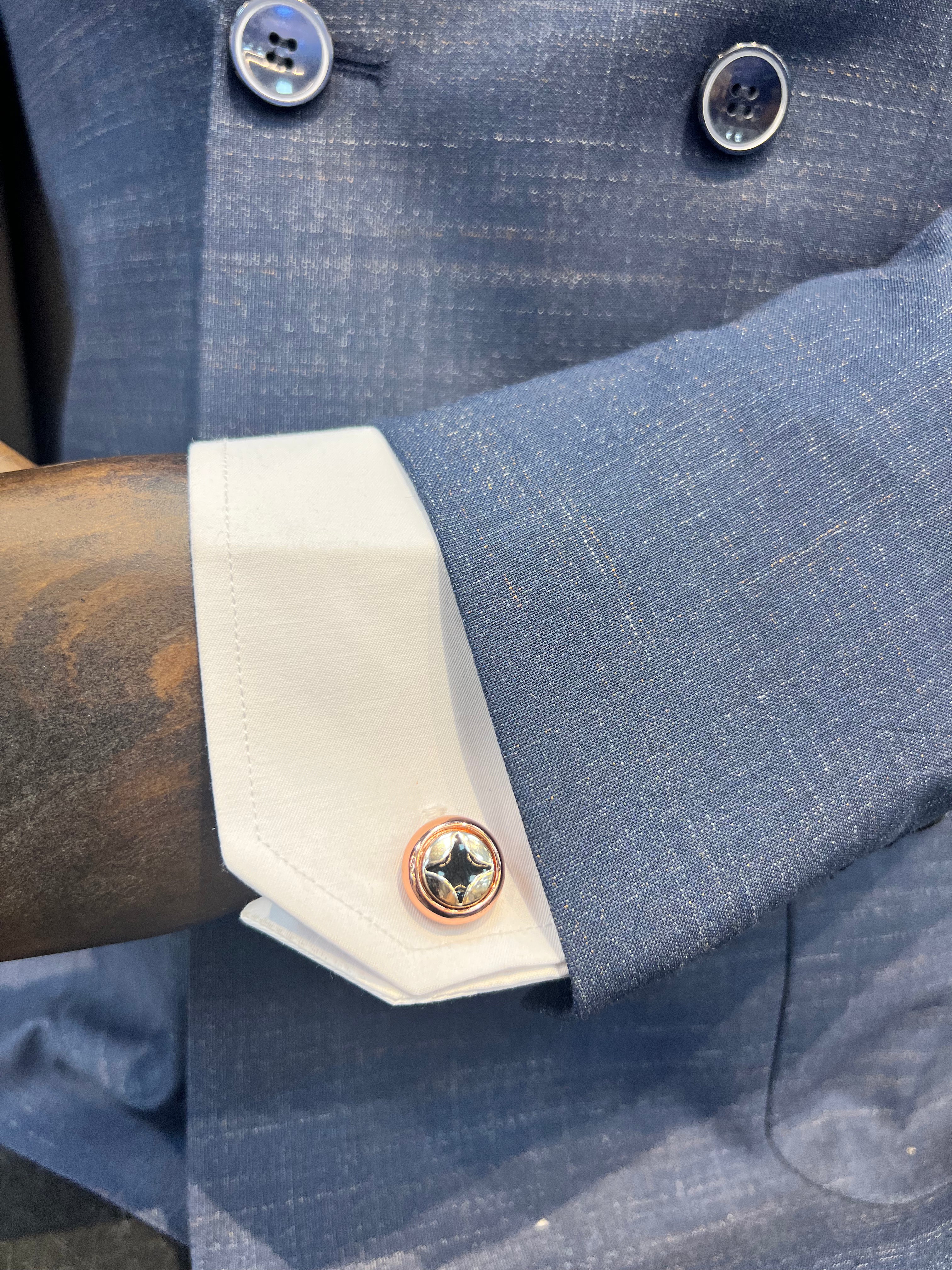 Vercini Multi-Tone Elegance Cufflinks – Sophisticated Accents in Every Shade