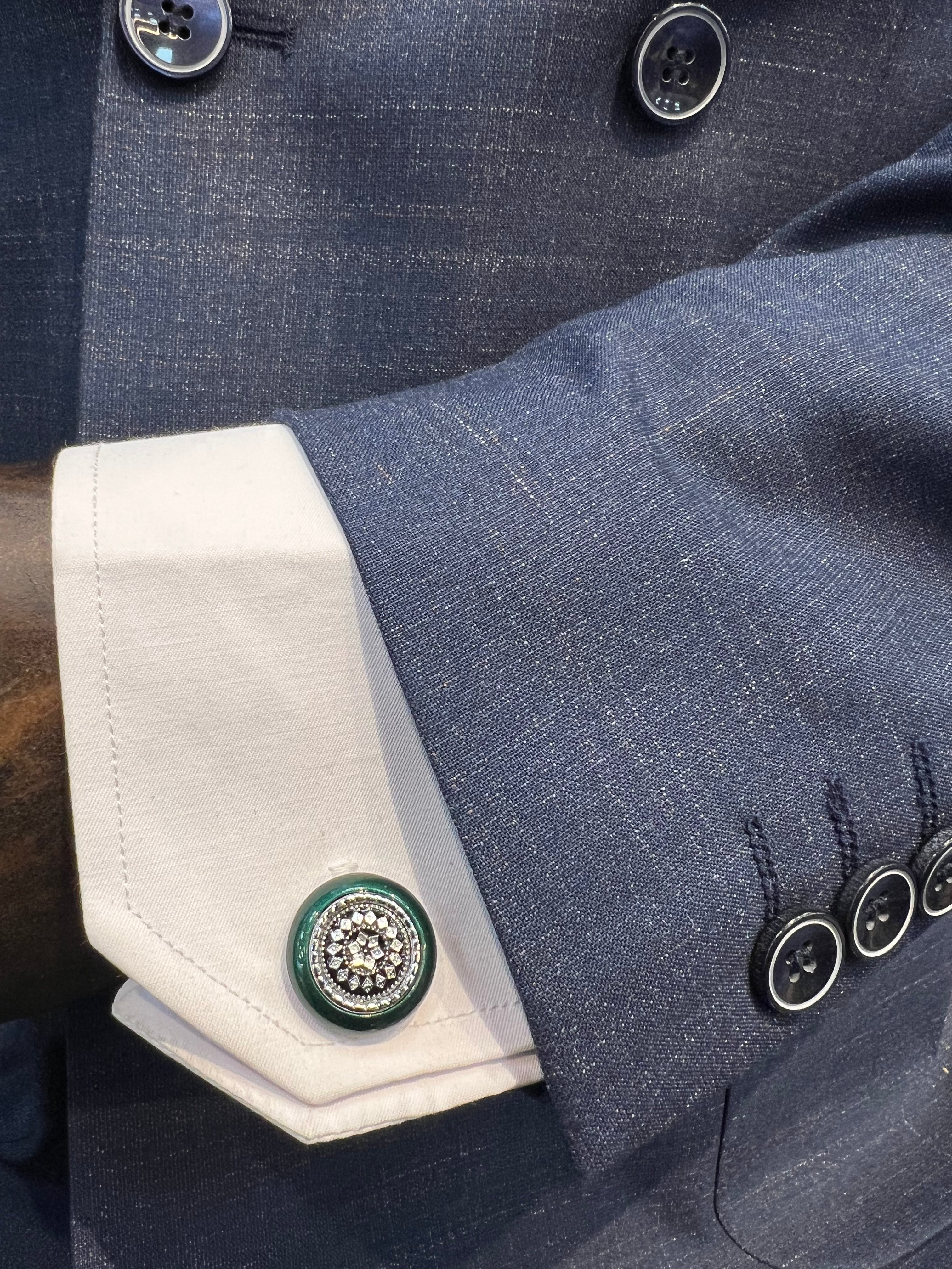 Vercini Multi-Tone Elegance Cufflinks – Sophisticated Accents in Every Shade