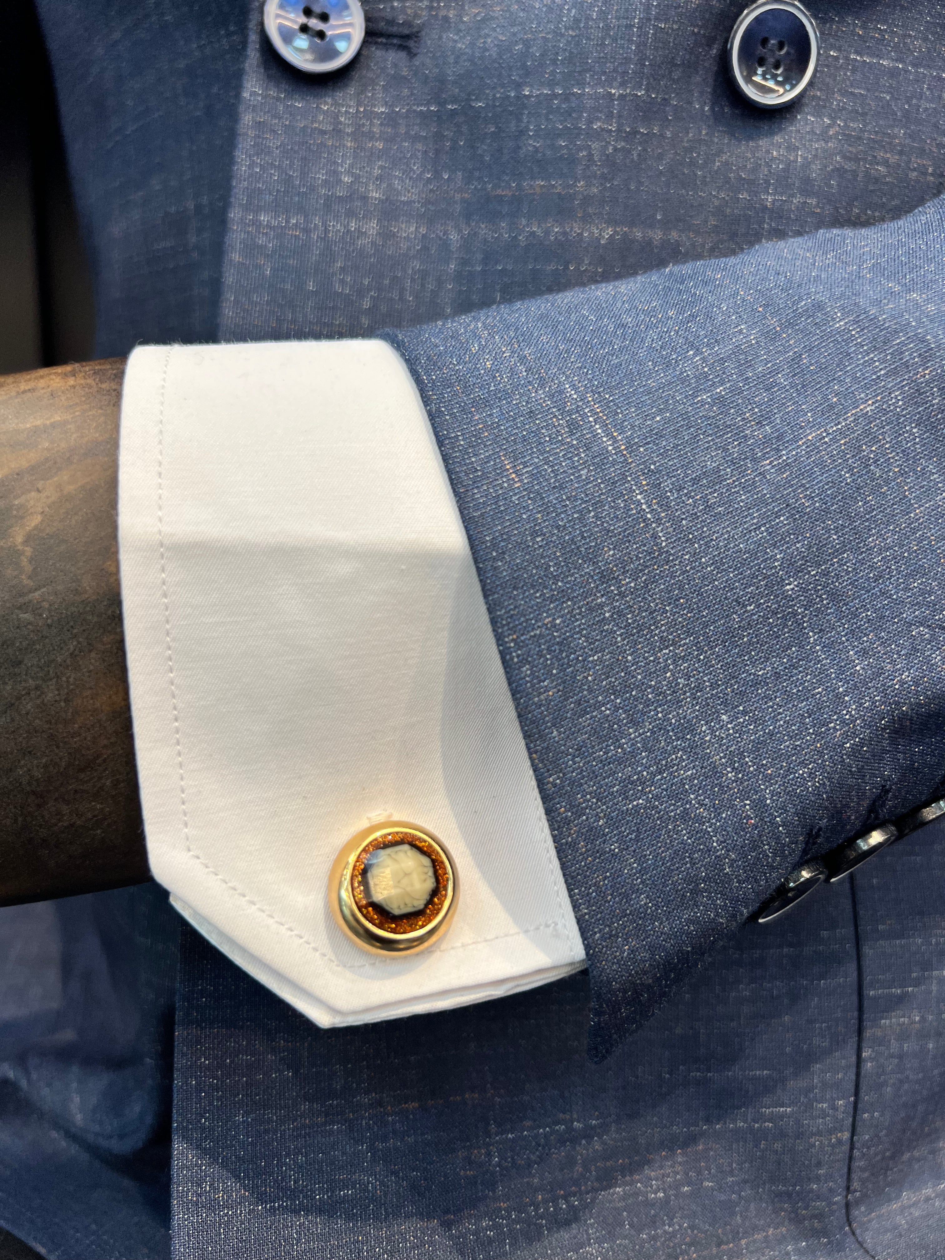 Vercini Multi-Tone Elegance Cufflinks – Sophisticated Accents in Every Shade