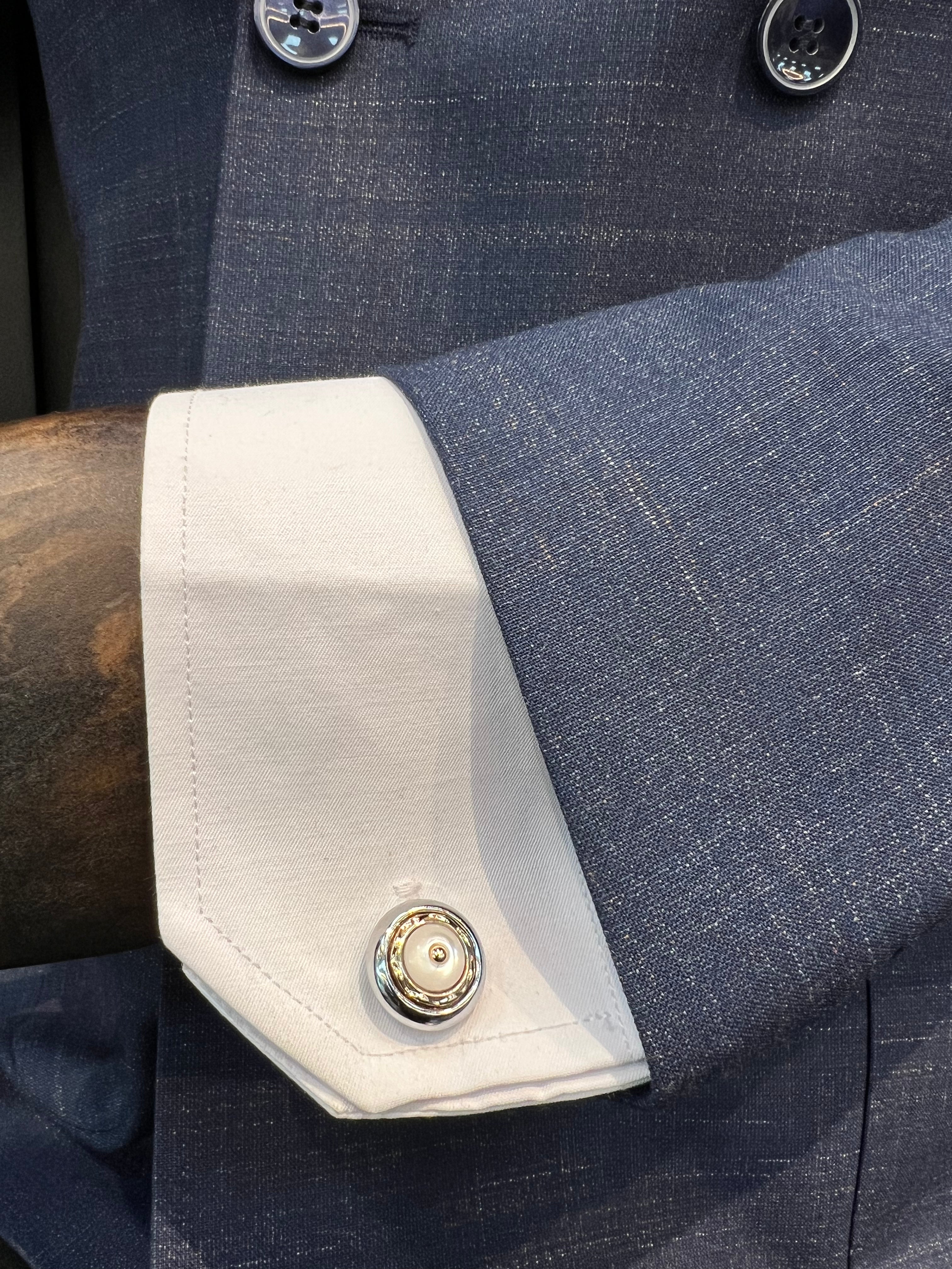 Vercini Multi-Tone Elegance Cufflinks – Sophisticated Accents in Every Shade