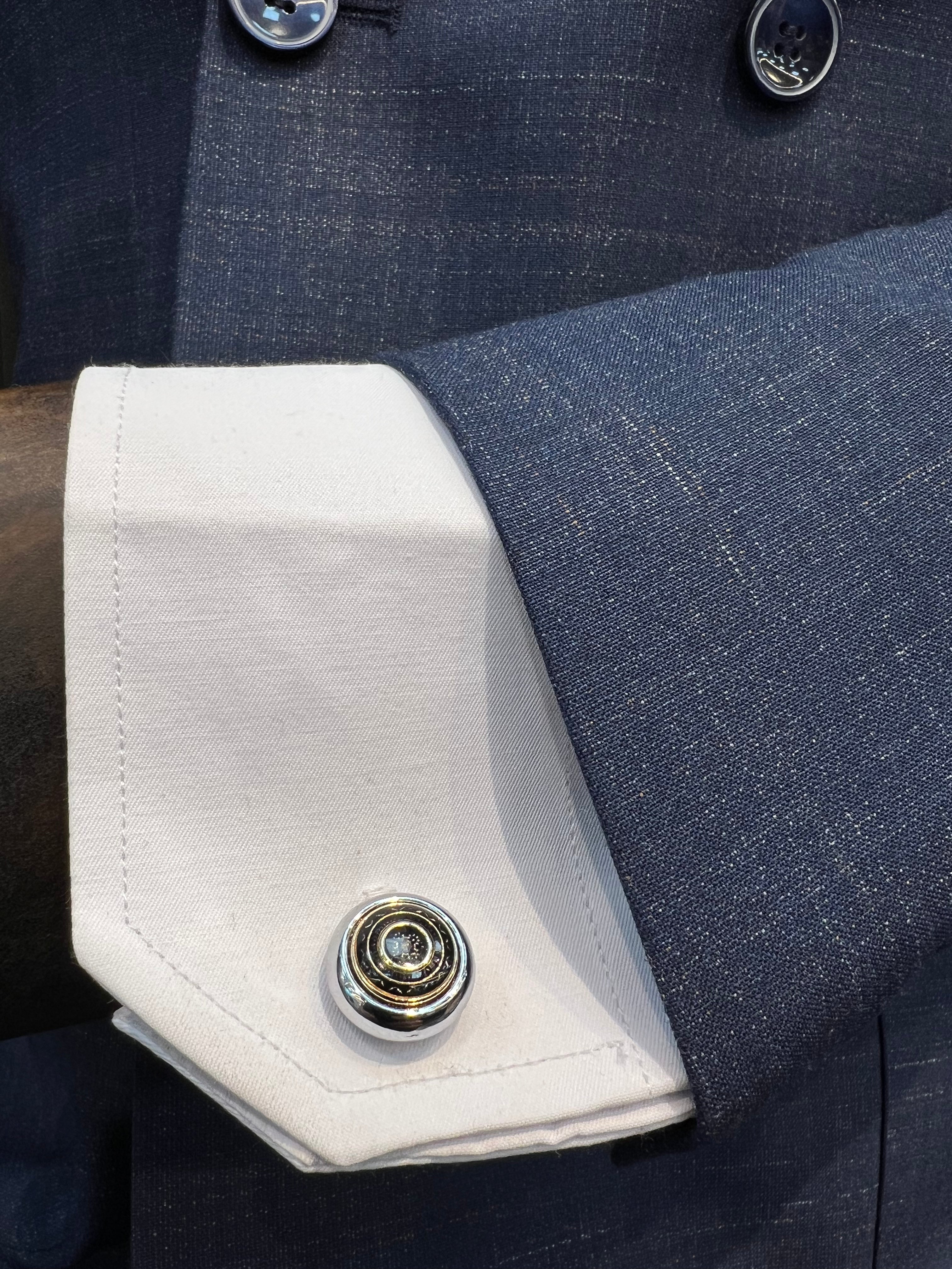 Vercini Multi-Tone Elegance Cufflinks – Sophisticated Accents in Every Shade