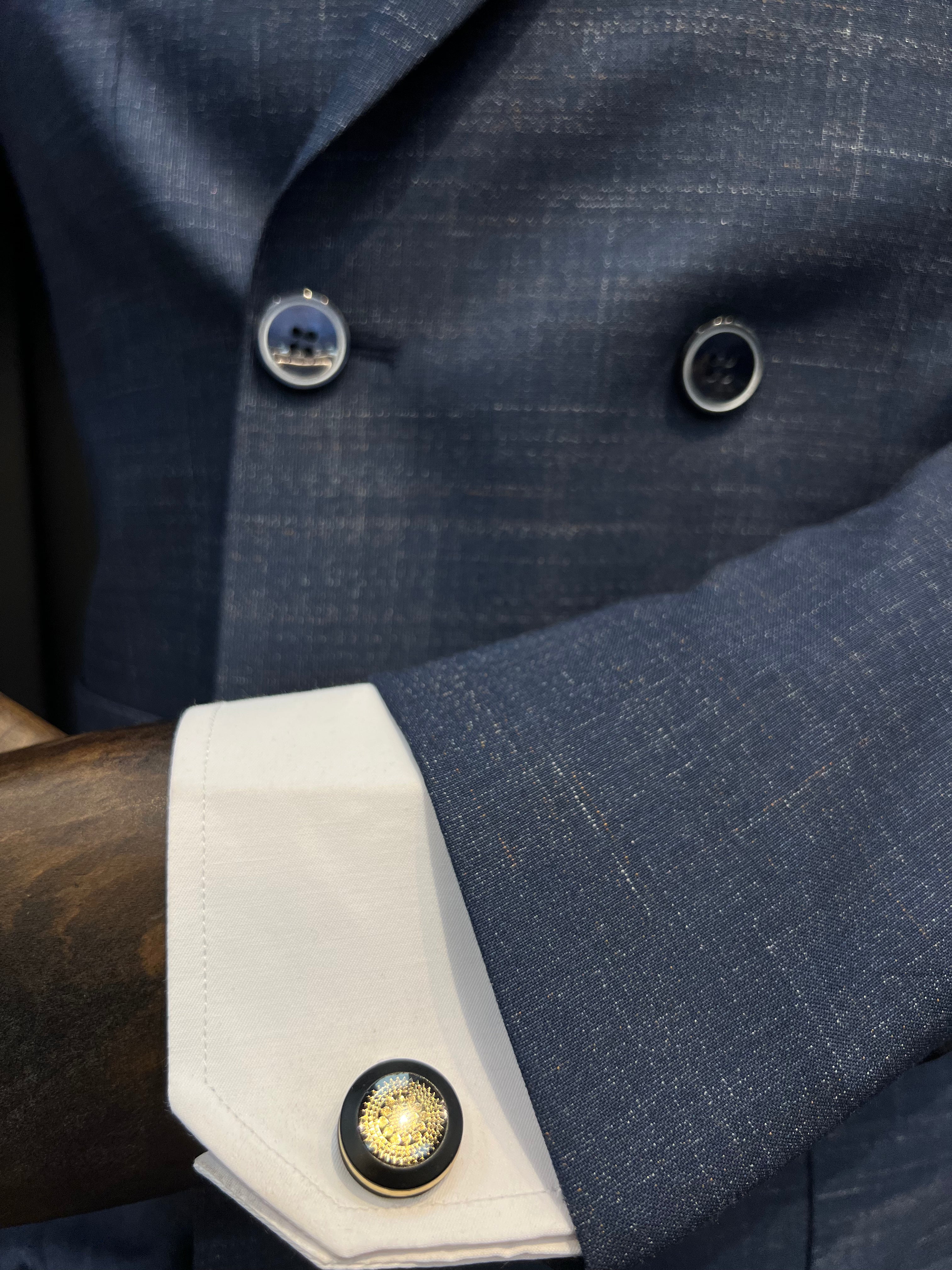 Vercini Multi-Tone Elegance Cufflinks – Sophisticated Accents in Every Shade