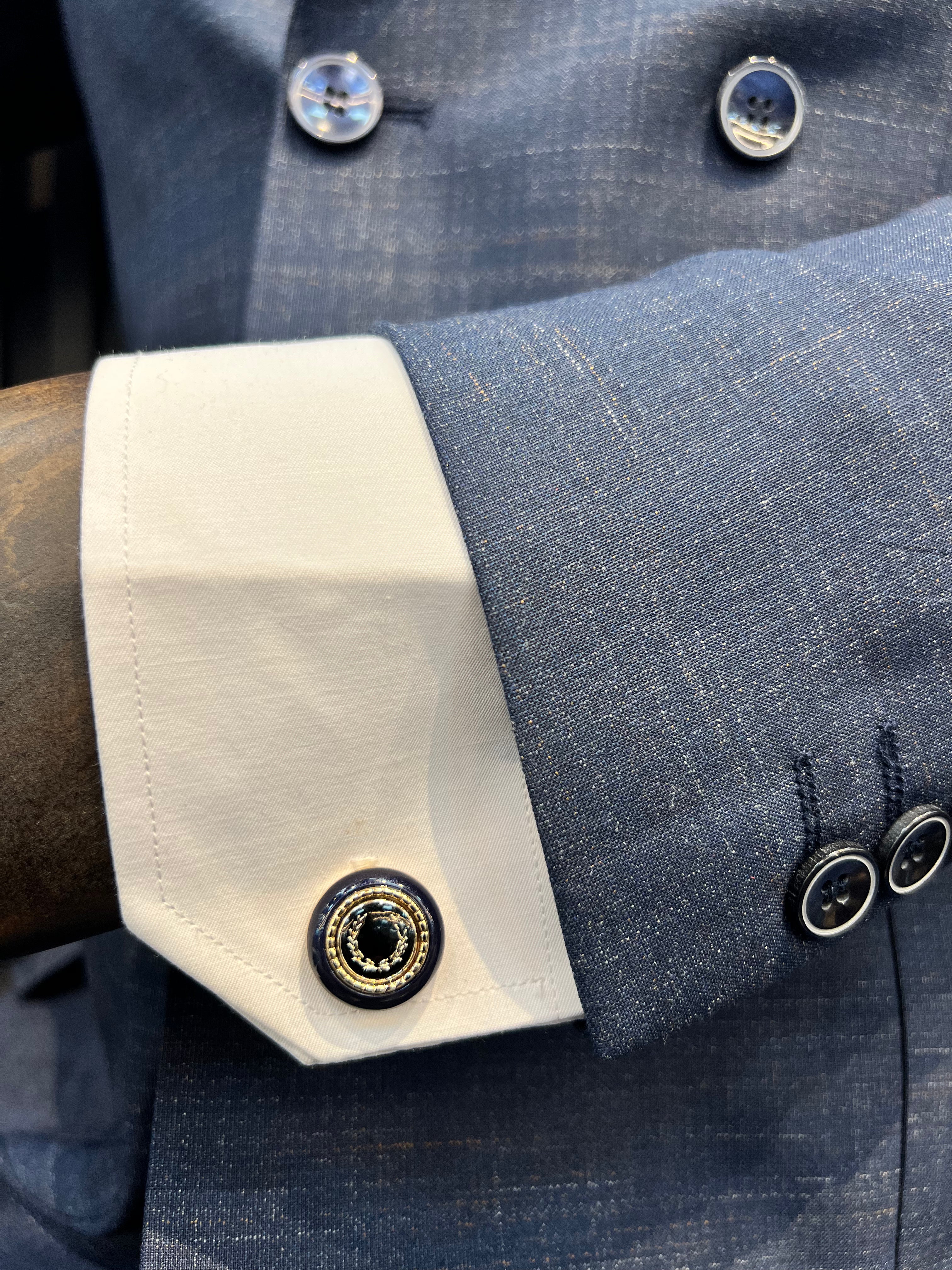 Vercini Multi-Tone Elegance Cufflinks – Sophisticated Accents in Every Shade