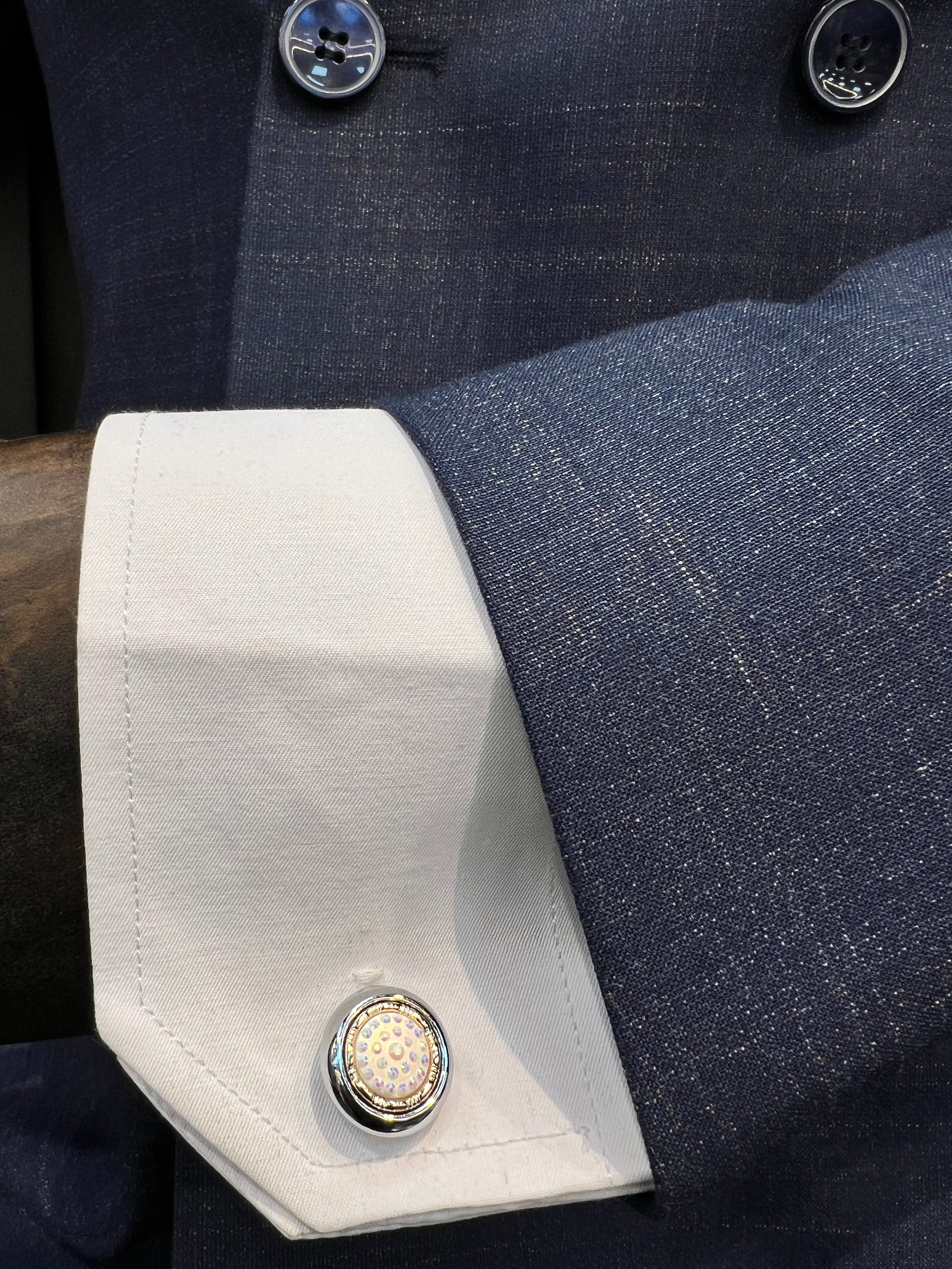Vercini Multi-Tone Elegance Cufflinks – Sophisticated Accents in Every Shade
