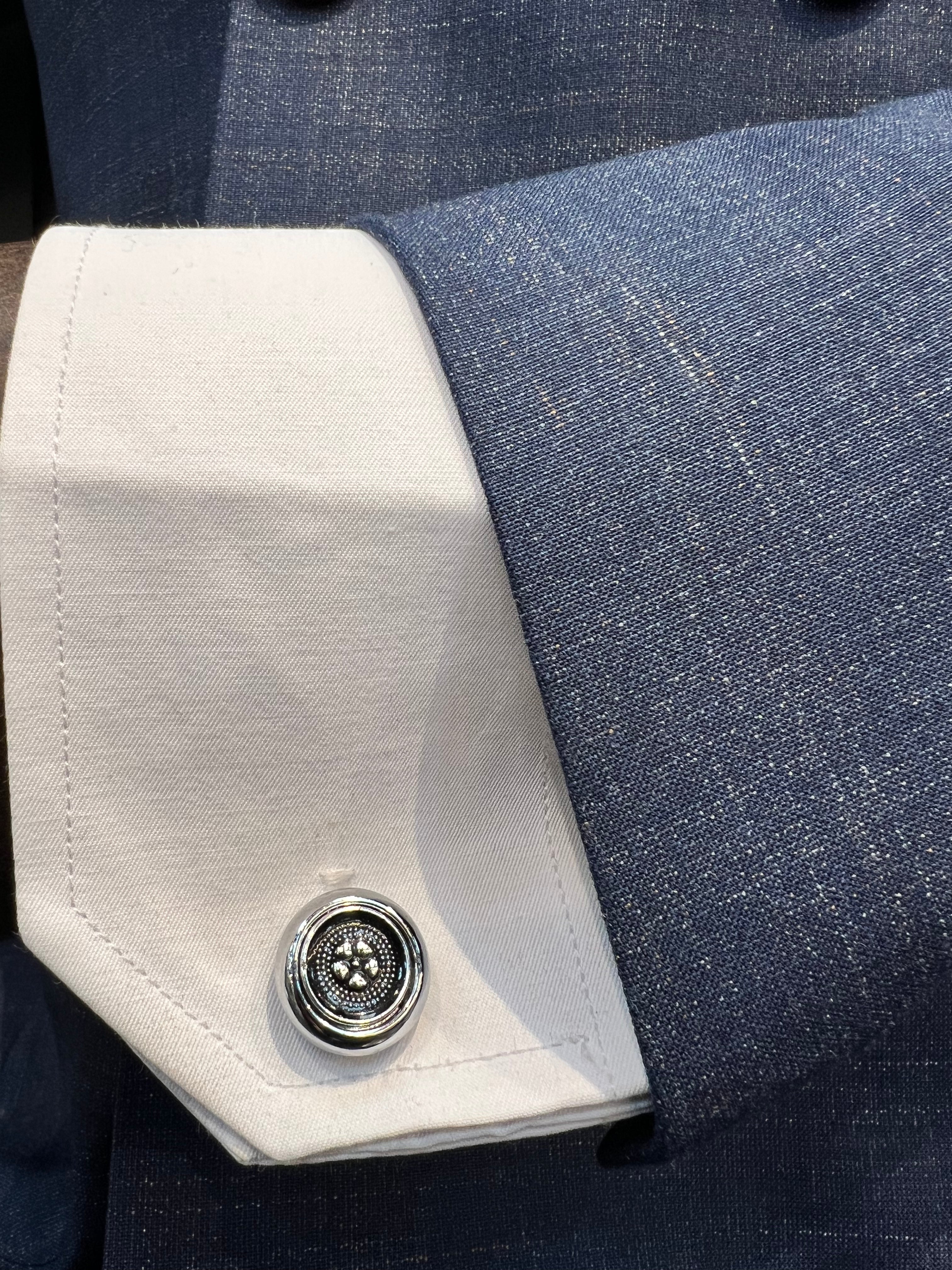 Vercini Multi-Tone Elegance Cufflinks – Sophisticated Accents in Every Shade