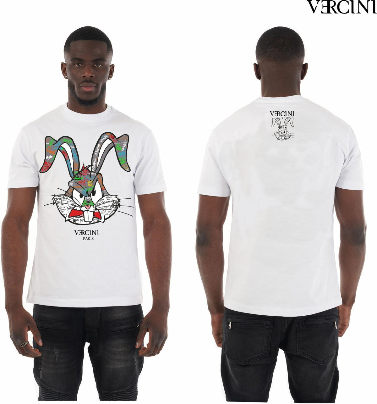 What’s Up, Doc? Stone Crystallized Bunny Tee – Bugs Bling Edition