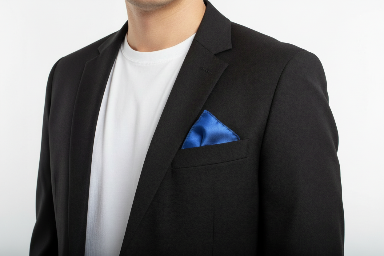 Pre-Folded Pocket Squares – Classic & Elegant Colors