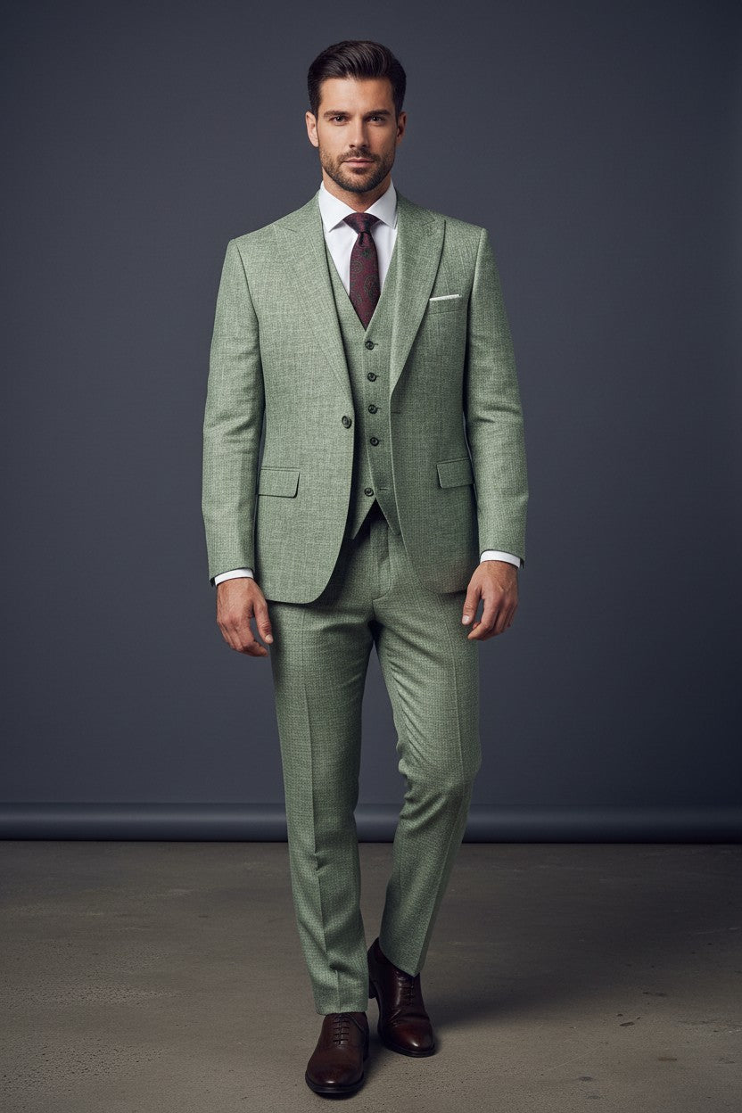 Vercini Signature Three-Piece Suit Collection