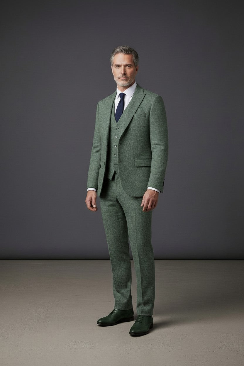 Vercini GR001 Premium Tailored Suit - Modern Fit Men's Suit