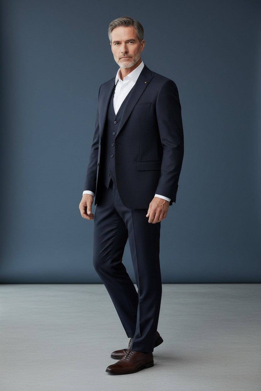 Vercini M760 Modern Fit Suit - Premium Tailored Two-Piece