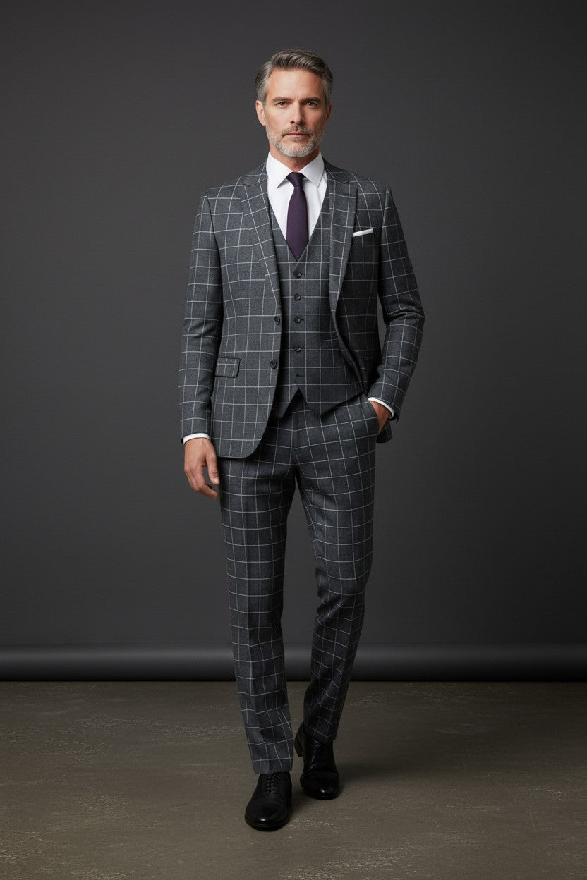 Vercini Premium Tailored Suit -impeccable tailoring