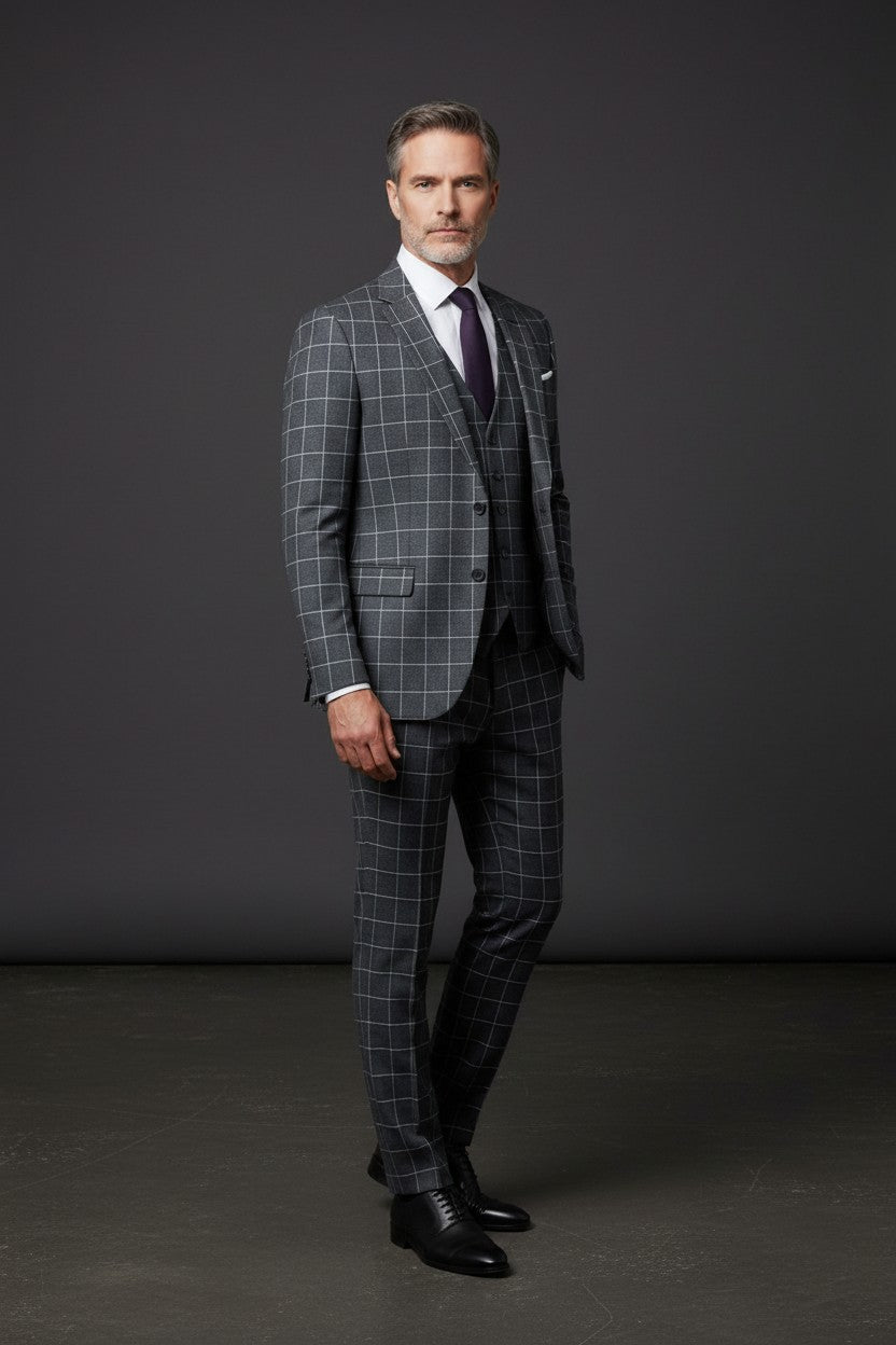 Vercini Premium Tailored Suit -impeccable tailoring