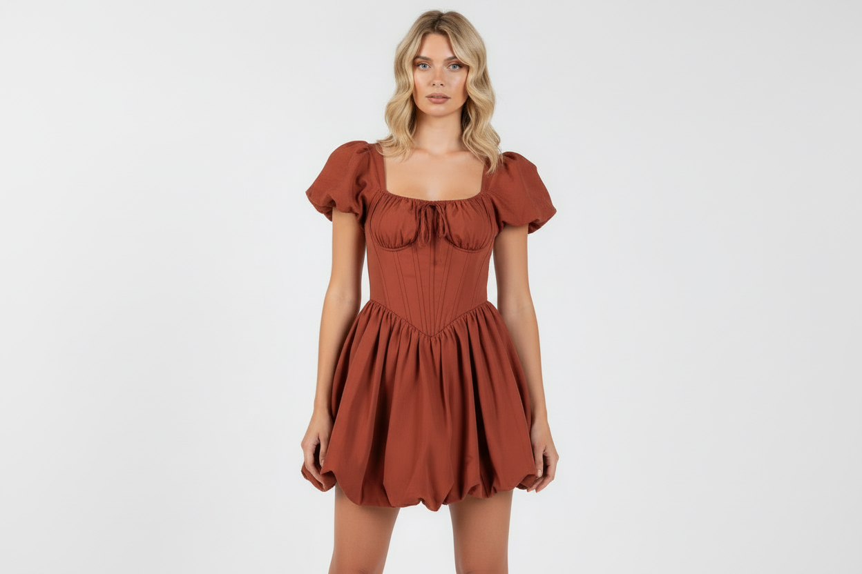 PUFF BALLON DRESS