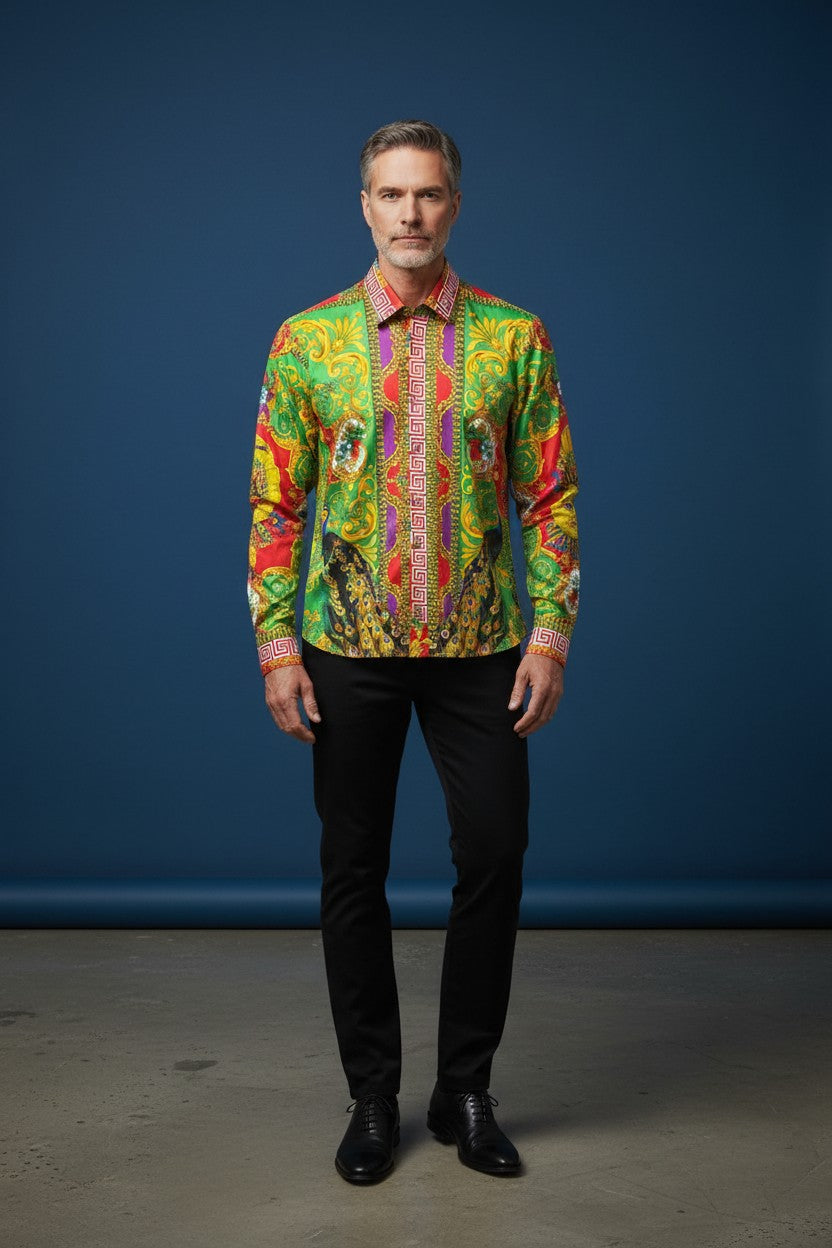 Tropical Multi-Color Shirt | BARABAS