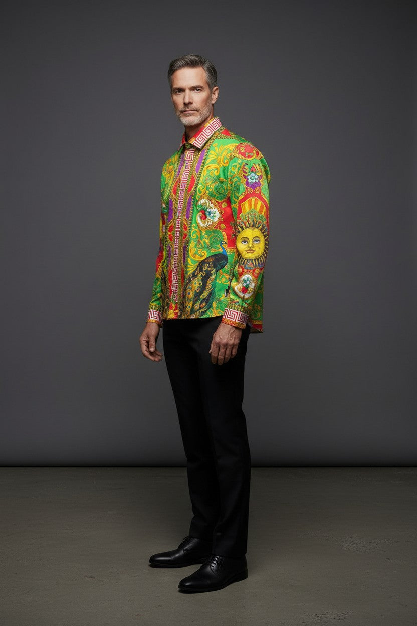 Tropical Multi-Color Shirt | BARABAS