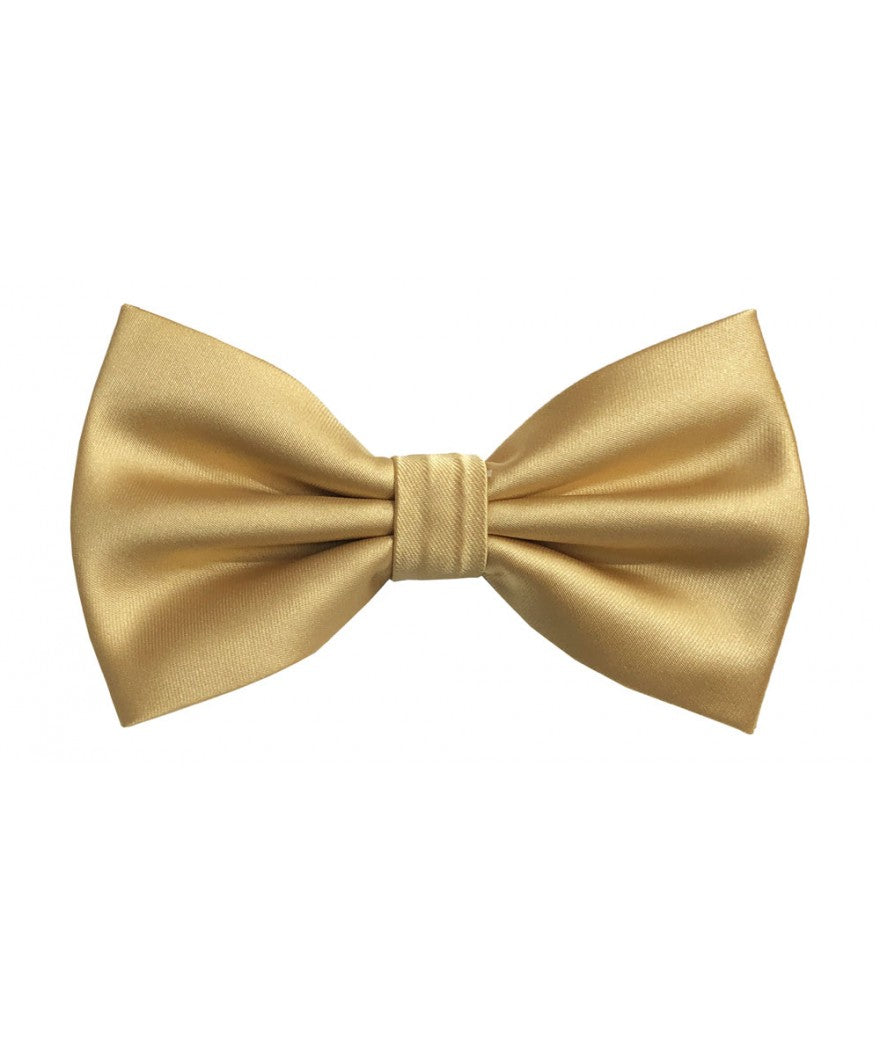 Solid Pre-Tied Bow Ties & Hankies