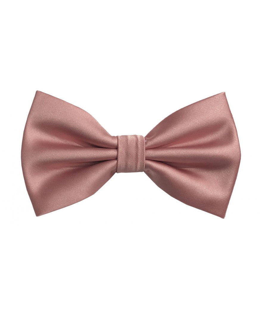 Solid Pre-Tied Bow Ties & Hankies