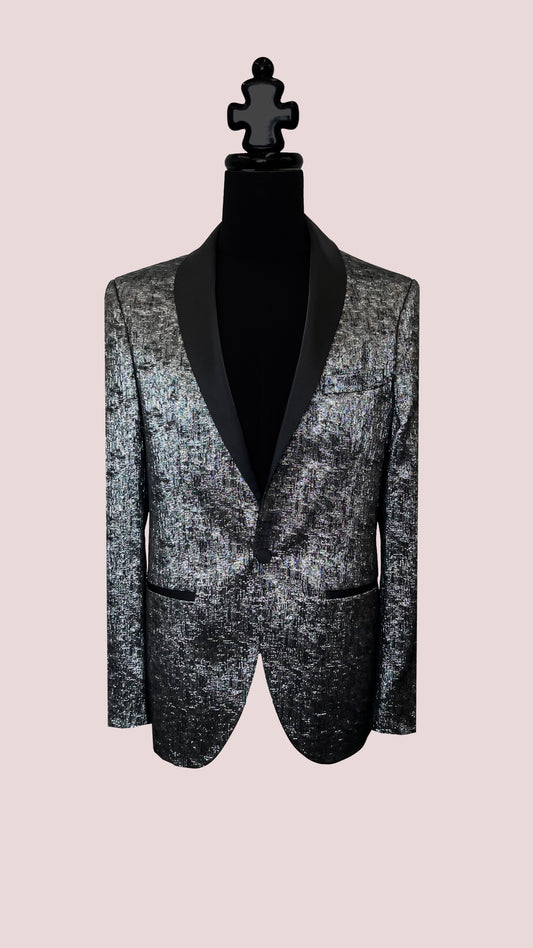 Men's Tuxedo Blazer with Jacquard Lining by Vercini BLAZERS Blazer Collection Vercini