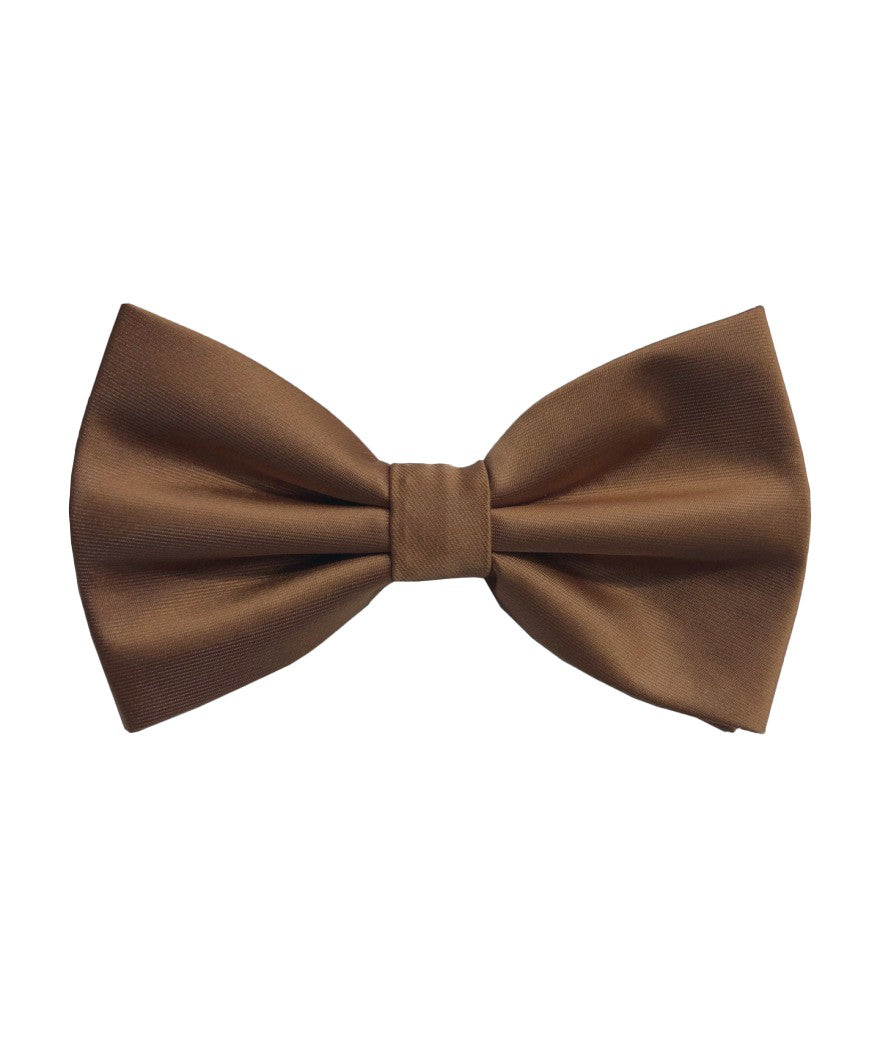 Solid Pre-Tied Bow Ties & Hankies