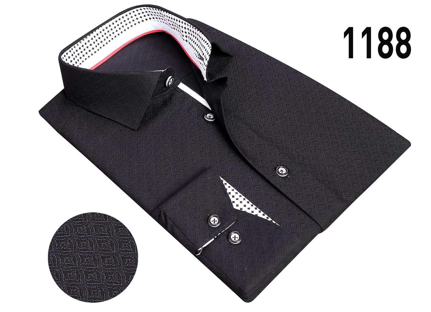 Black woven Dimond shape shirt