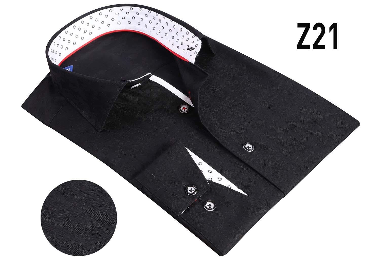 Black Diamond Contrast Trim Shirt