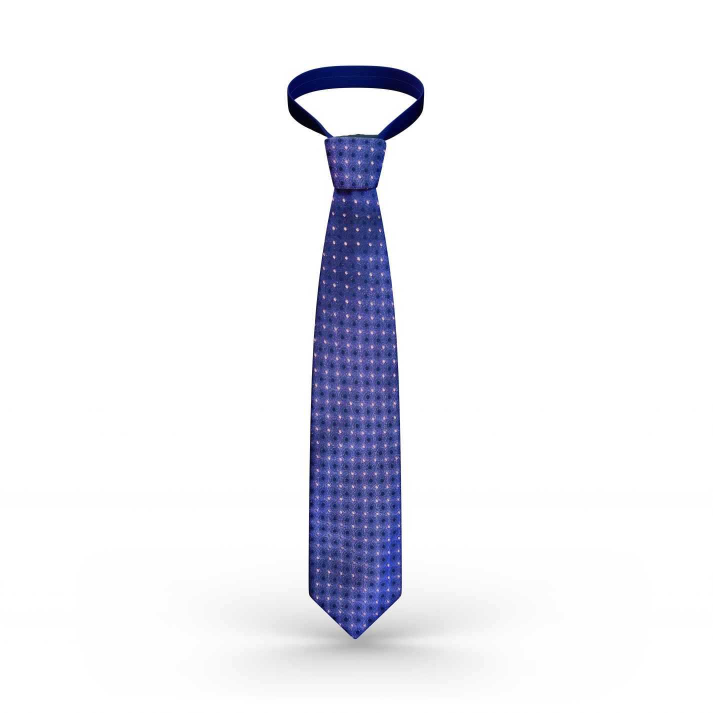 dotted tie with checkered shirt