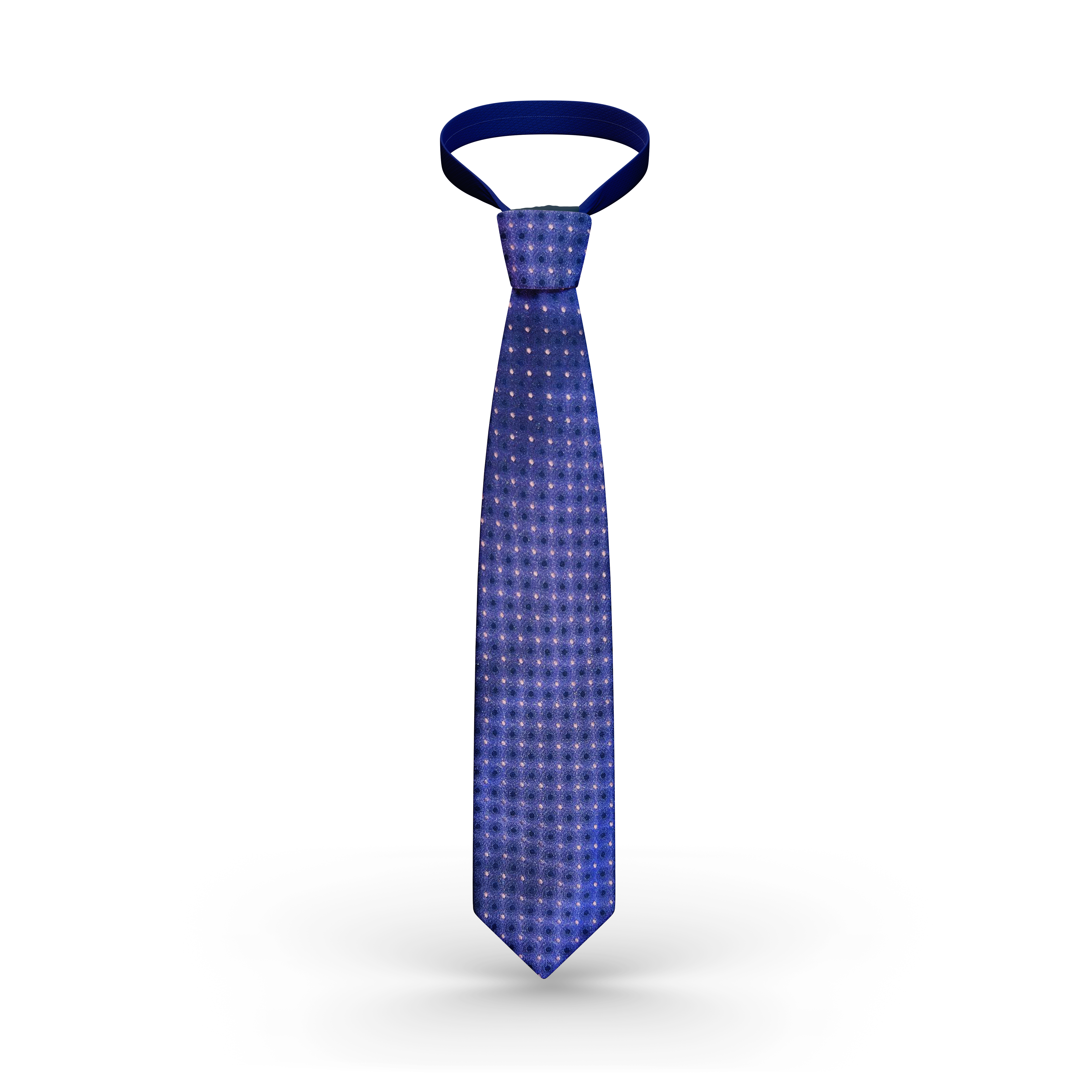Purple dotted and checkered tie by Vercini TIES Ph accessories Vercini