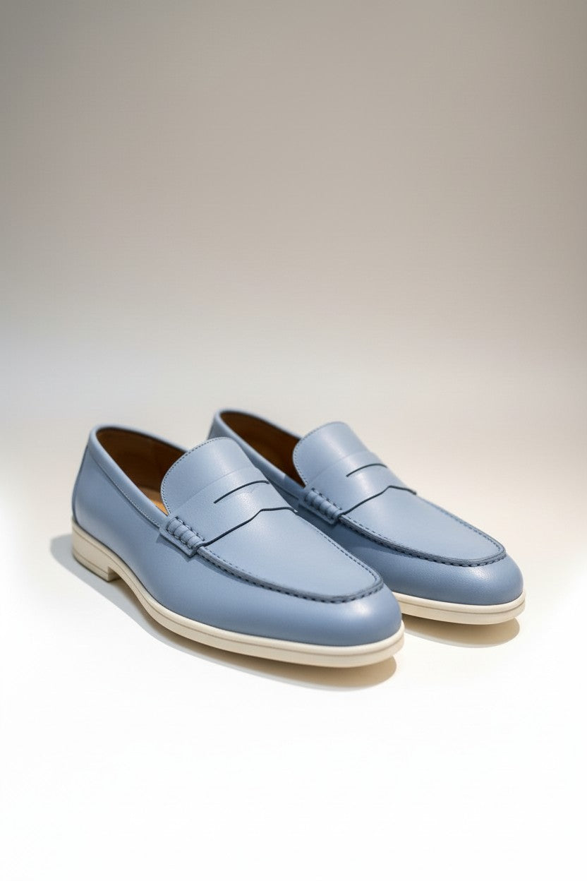 Vercini Men's comfort Loafers SHOES Vercini LIGHT BLUE / 39 Vercini Men's comfort Loafers SHOES Vercini LIGHT BLUE / 39
