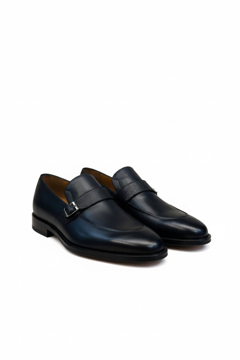 Leather Monk Strap Loafer – Timeless Craftsmanship